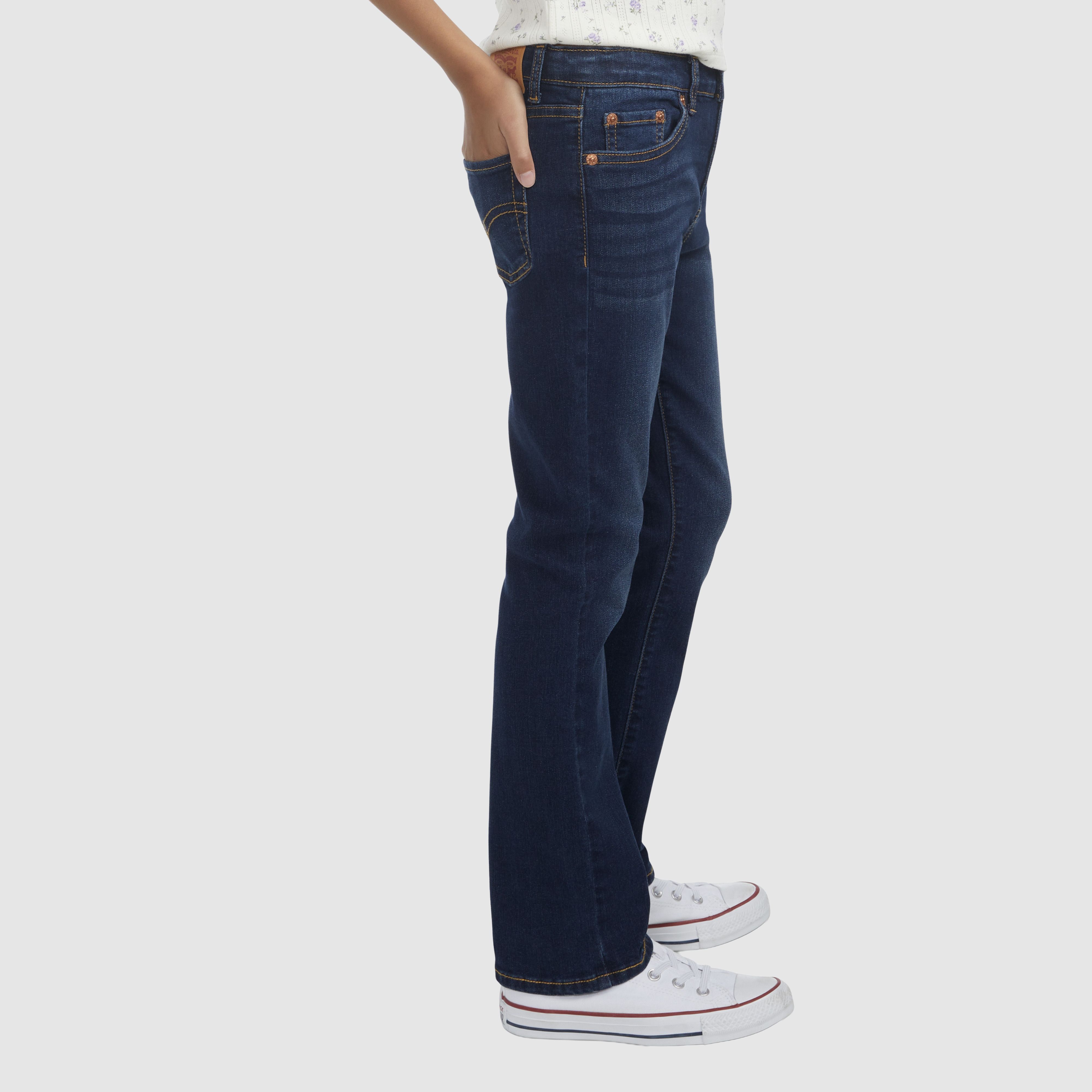 Classic Bootcut Jeans Big Girls 7-16 3