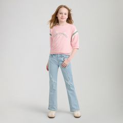Classic Bootcut Jeans Big Girls 7-16 — After Glow - Light Wash 1