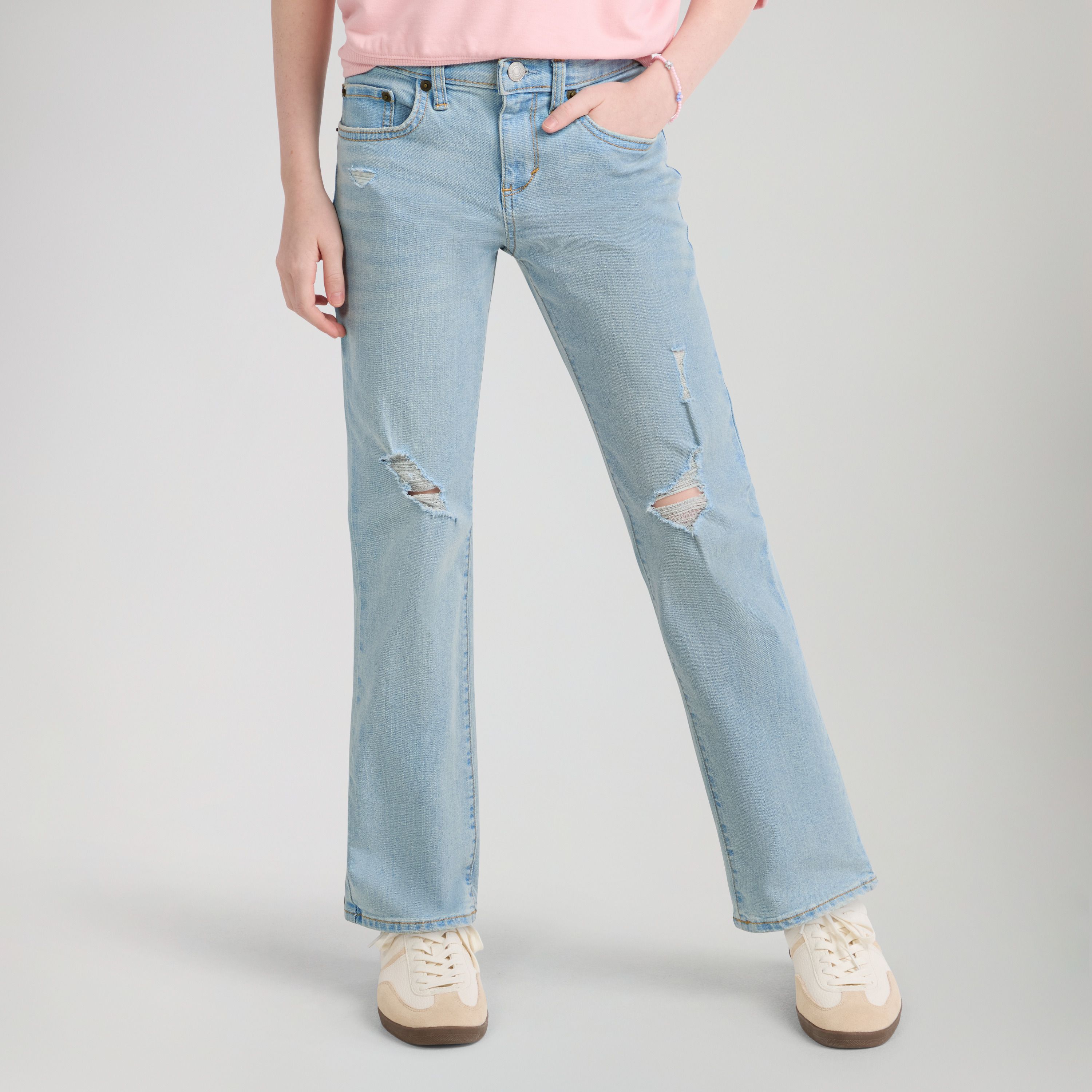 Classic Bootcut Jeans Big Girls 7-16 8