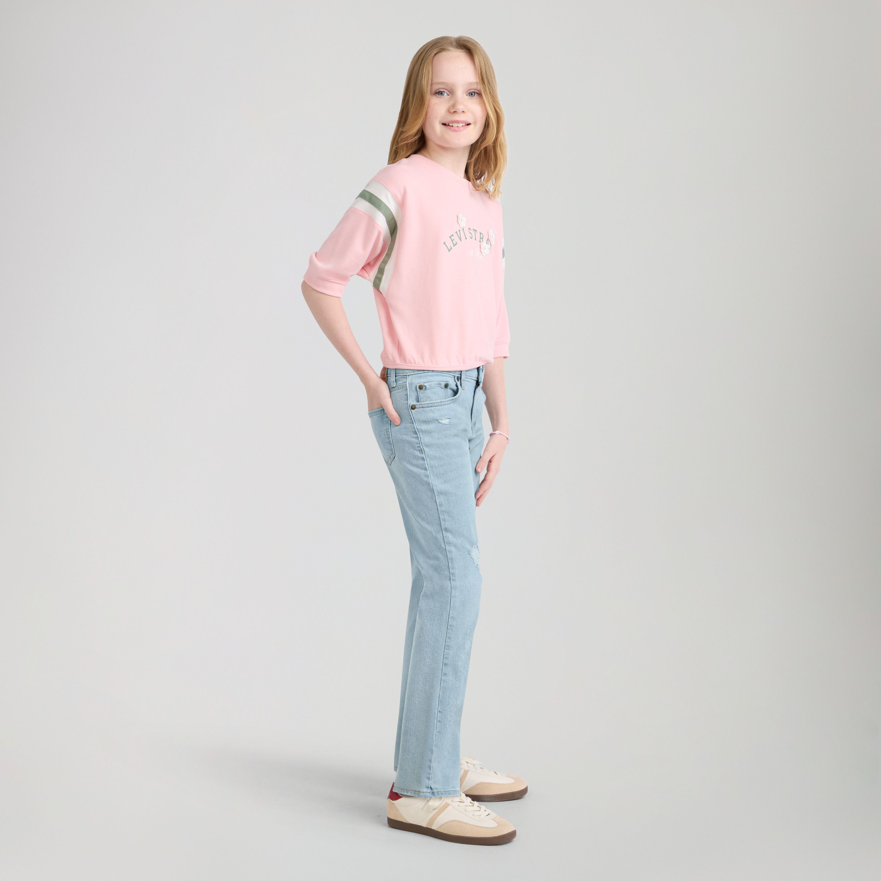 Classic Bootcut Jeans Big Girls 7-16 4