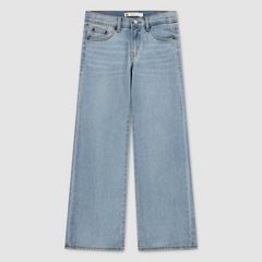 Wide Leg Jeans Big Girls 7-16 — Free Spirit - Medium Wash 6