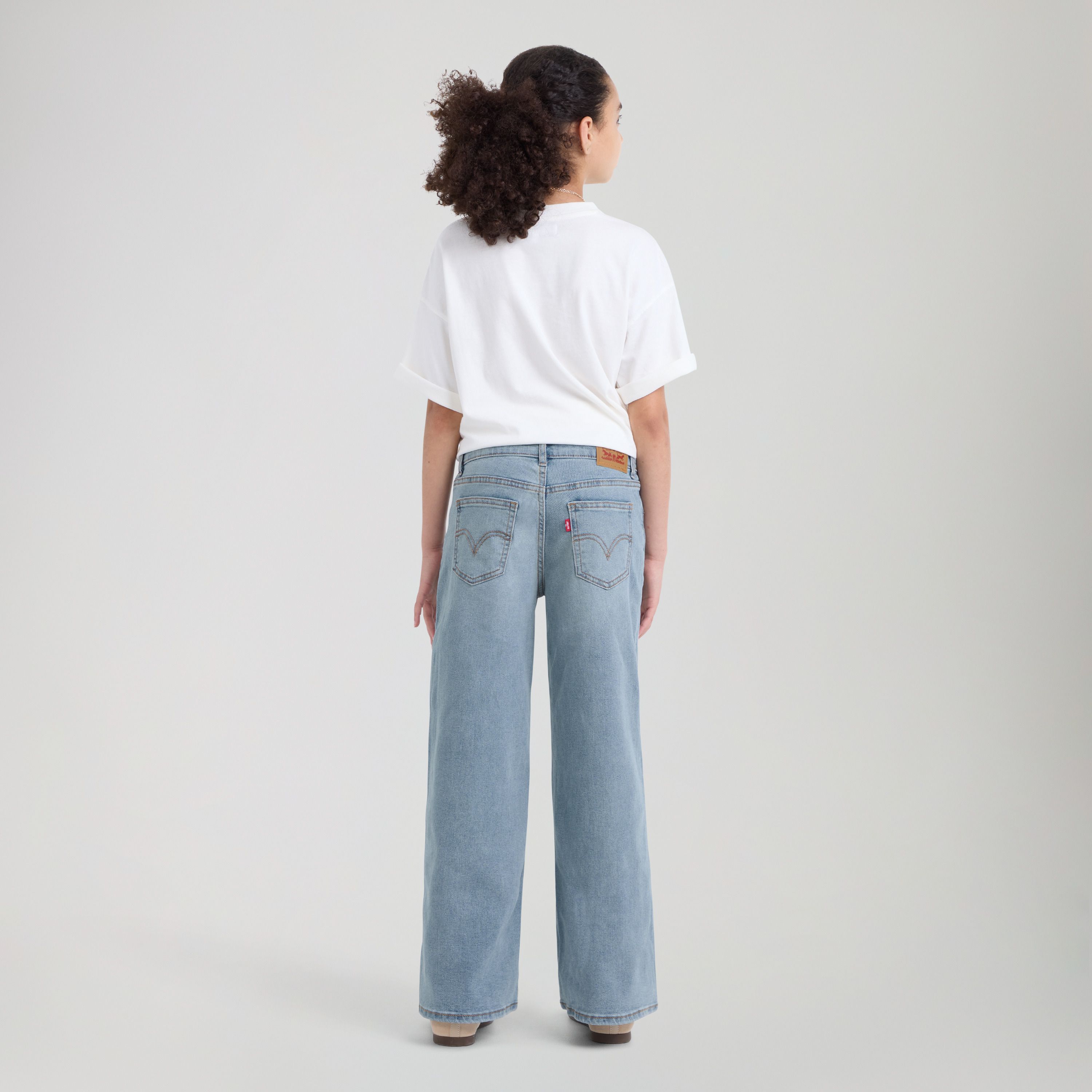 Wide Leg Jeans Big Girls 7-16 3