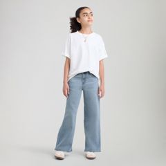 Wide Leg Jeans Big Girls 7-16 — Free Spirit - Medium Wash 5