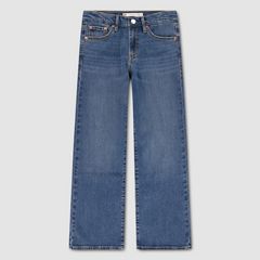 Wide Leg Jeans Big Girls 7-16 — Lasso - Medium Wash 6