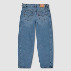 Balloon Leg Jeans with Ties Little Girls 4-6X — Polaroid - Medium Wash 2