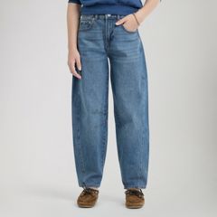 Balloon Leg Jeans with Ties Big Girls 7-16 — Polaroid - Medium Wash 2
