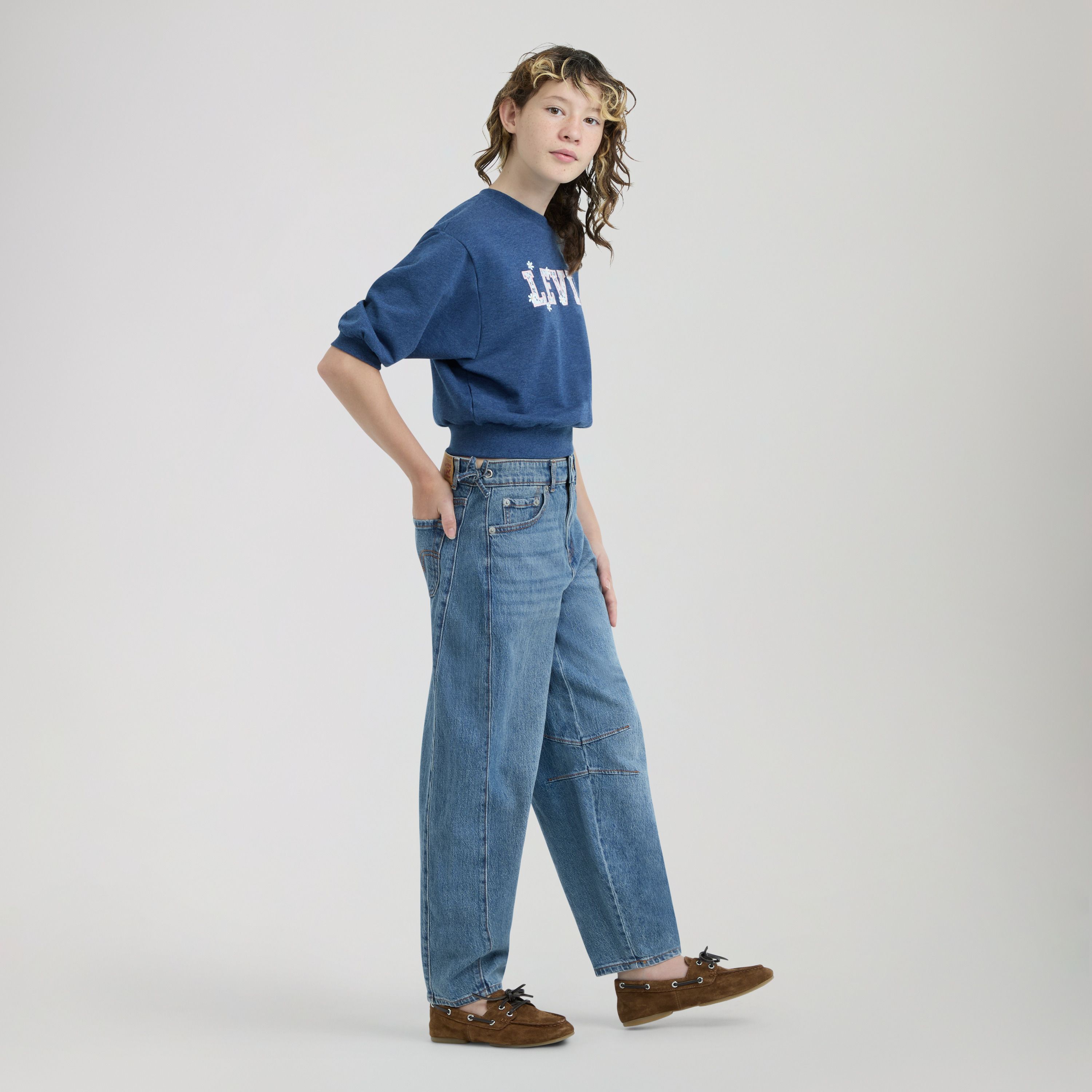 Middy Balloon Leg Ties Big Girls 7-16 4