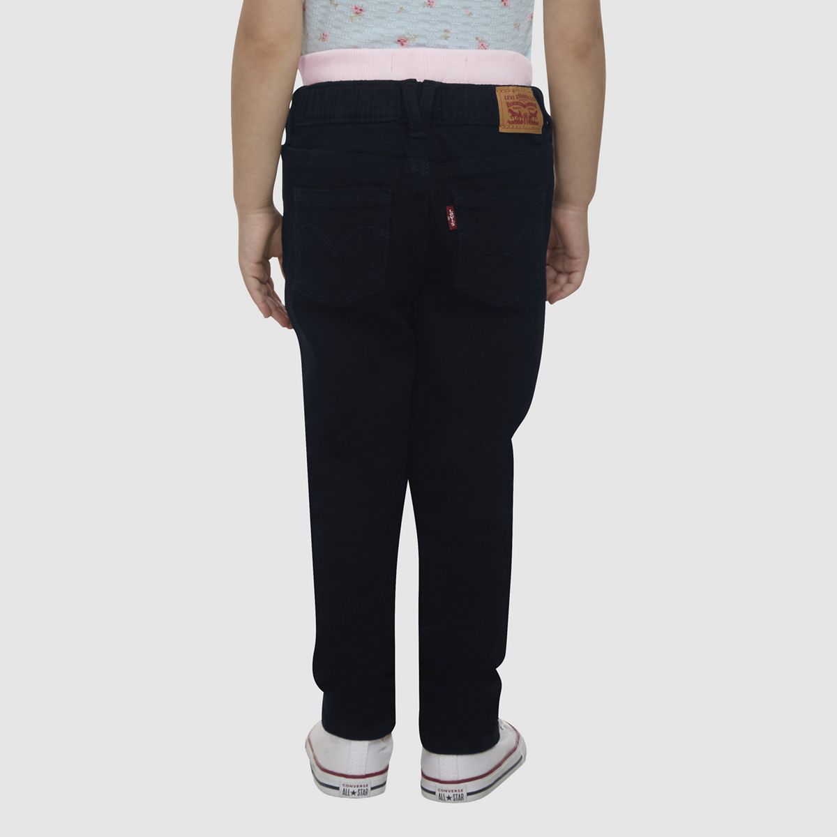Brandi Skinny Jeans Toddler Girls 2T-4T — Black - Charcoal