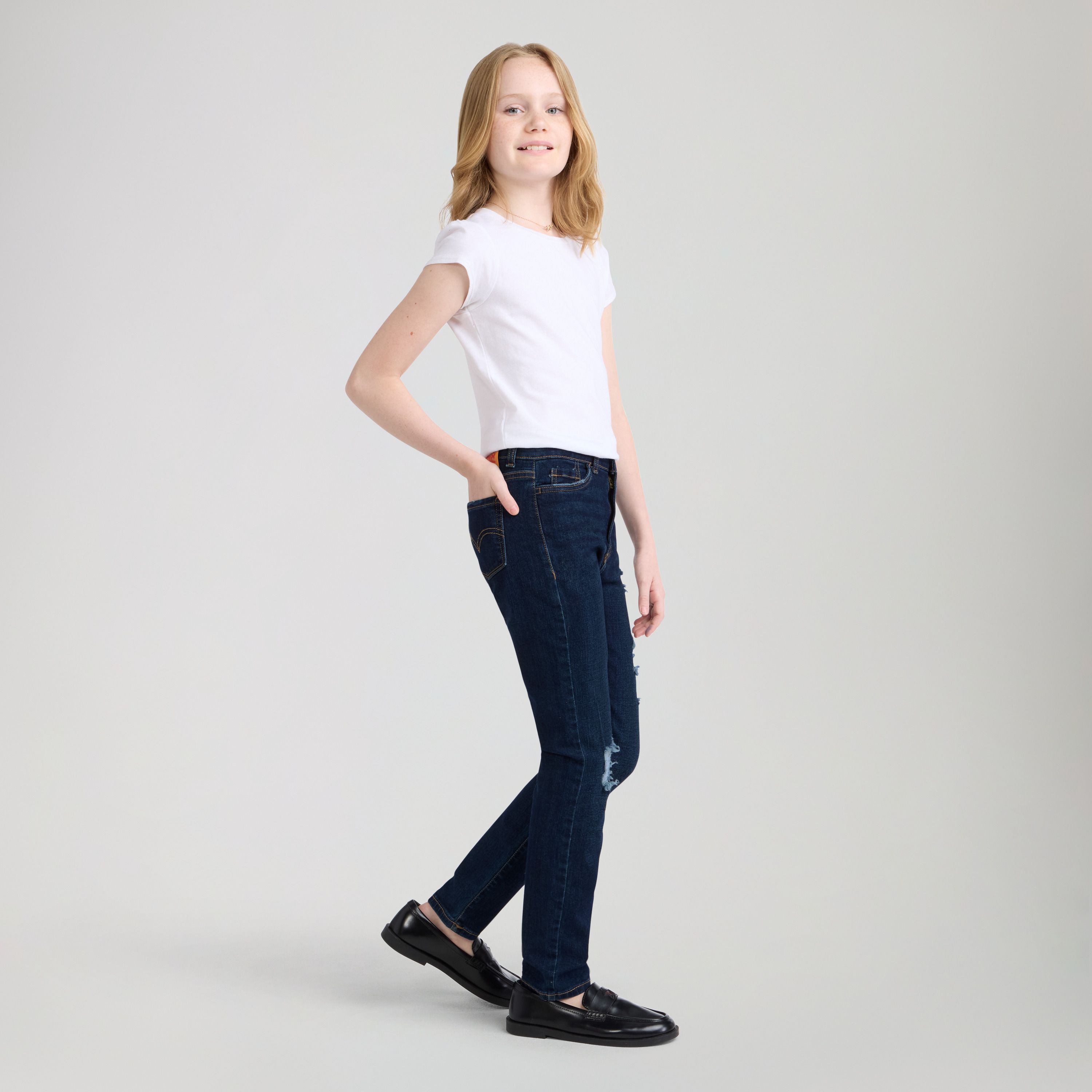 720™ High Rise Super Skinny Jeans Big Girls 7-16 3