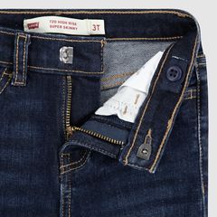 720™ High Rise Super Skinny Jeans Toddler Girls 2T-4T — Marine Morning - Dark Wash 7