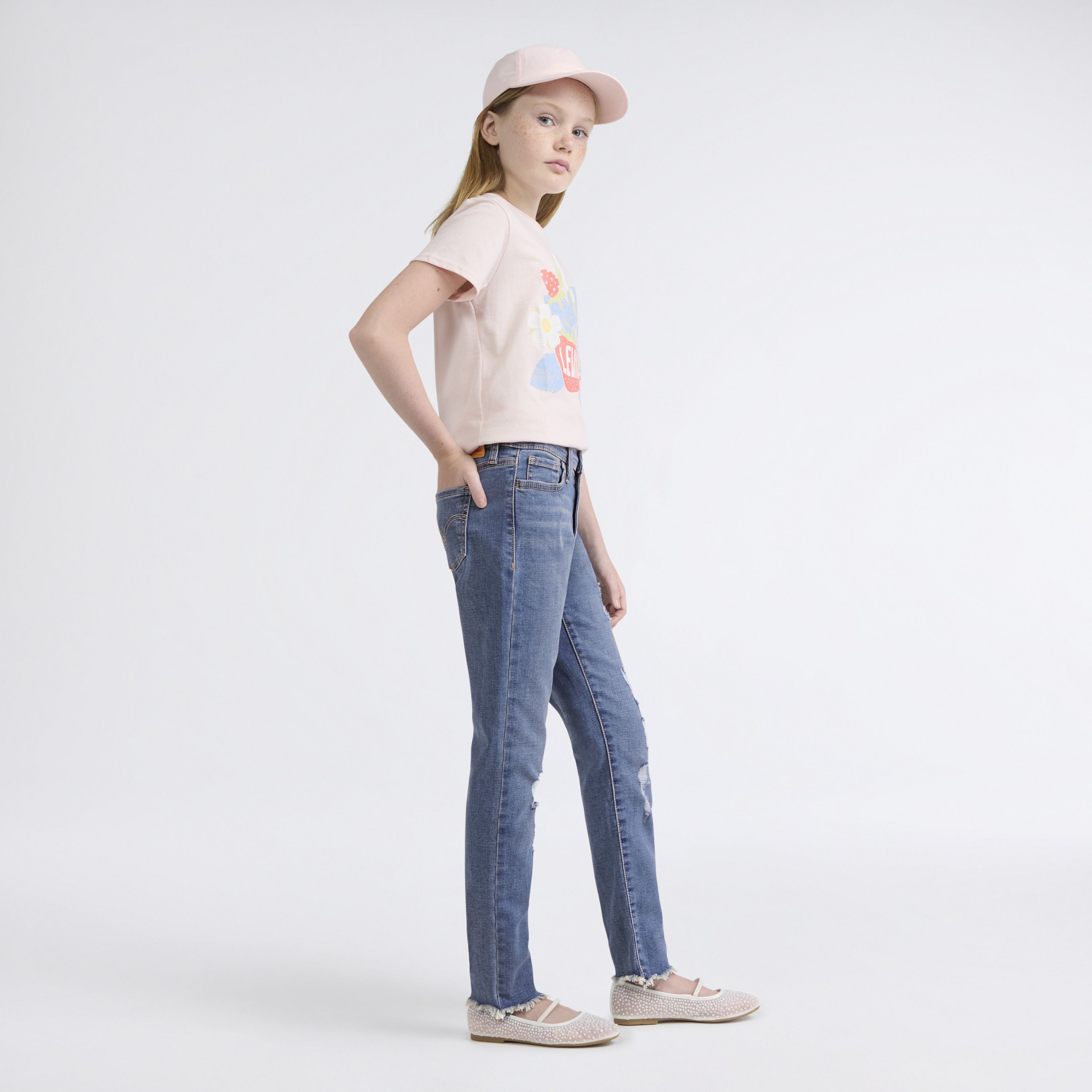 720™ High Rise Super Skinny Jeans Big Girls 7-16 3