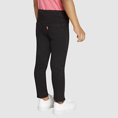 Pull On Jeggings Toddler Girls 2T-4T — Black 3