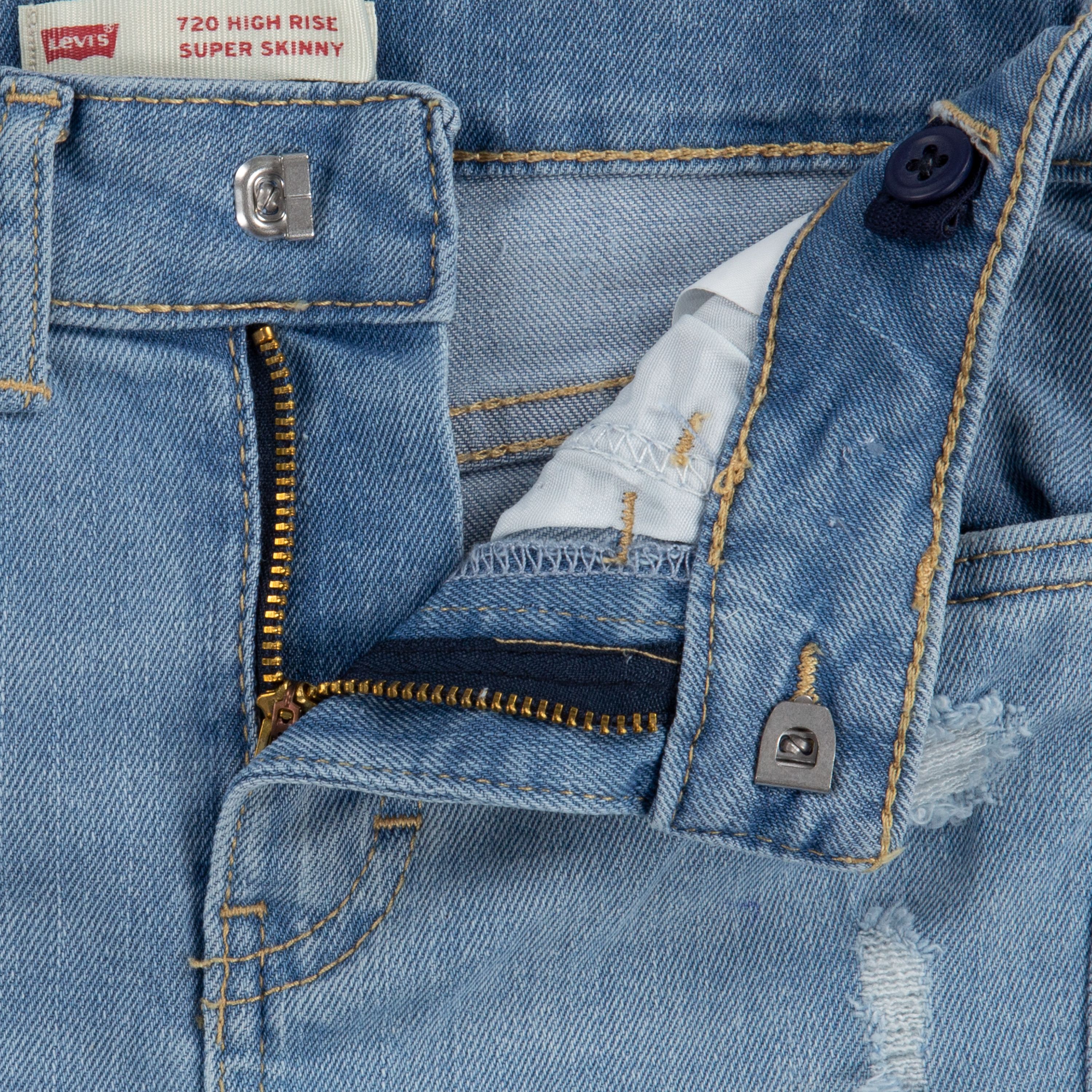 720 High Rise Super Skinny Little Girl Jeans 4-6X 7