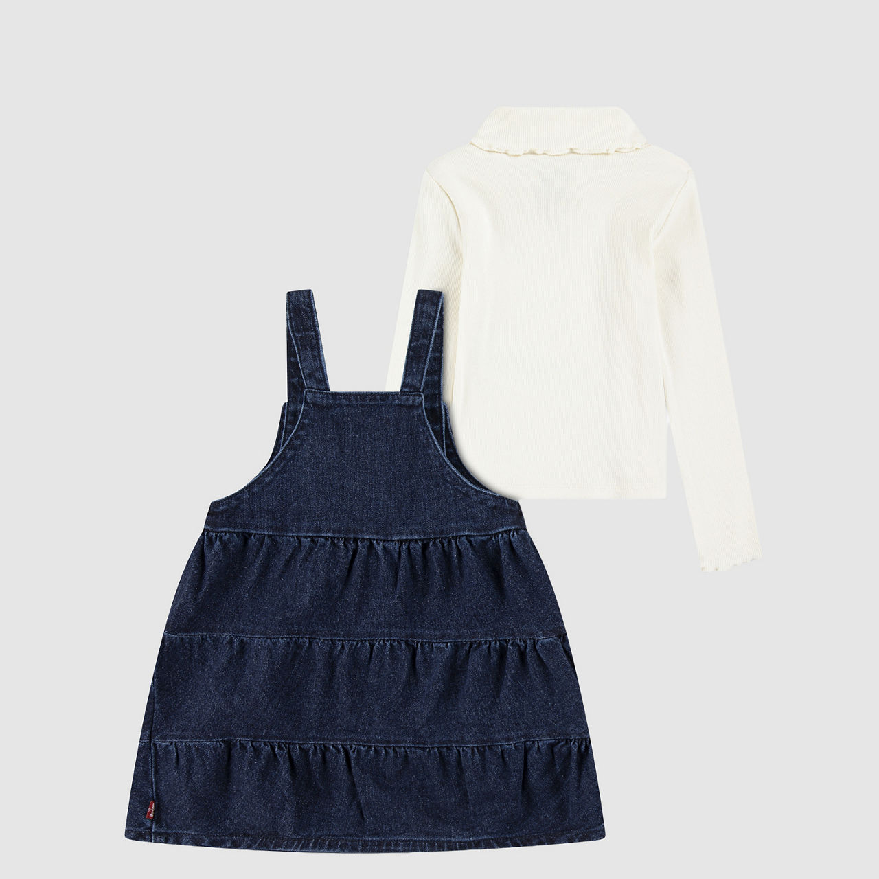 Levi's Tiered Sparkle Skirtall In Multi