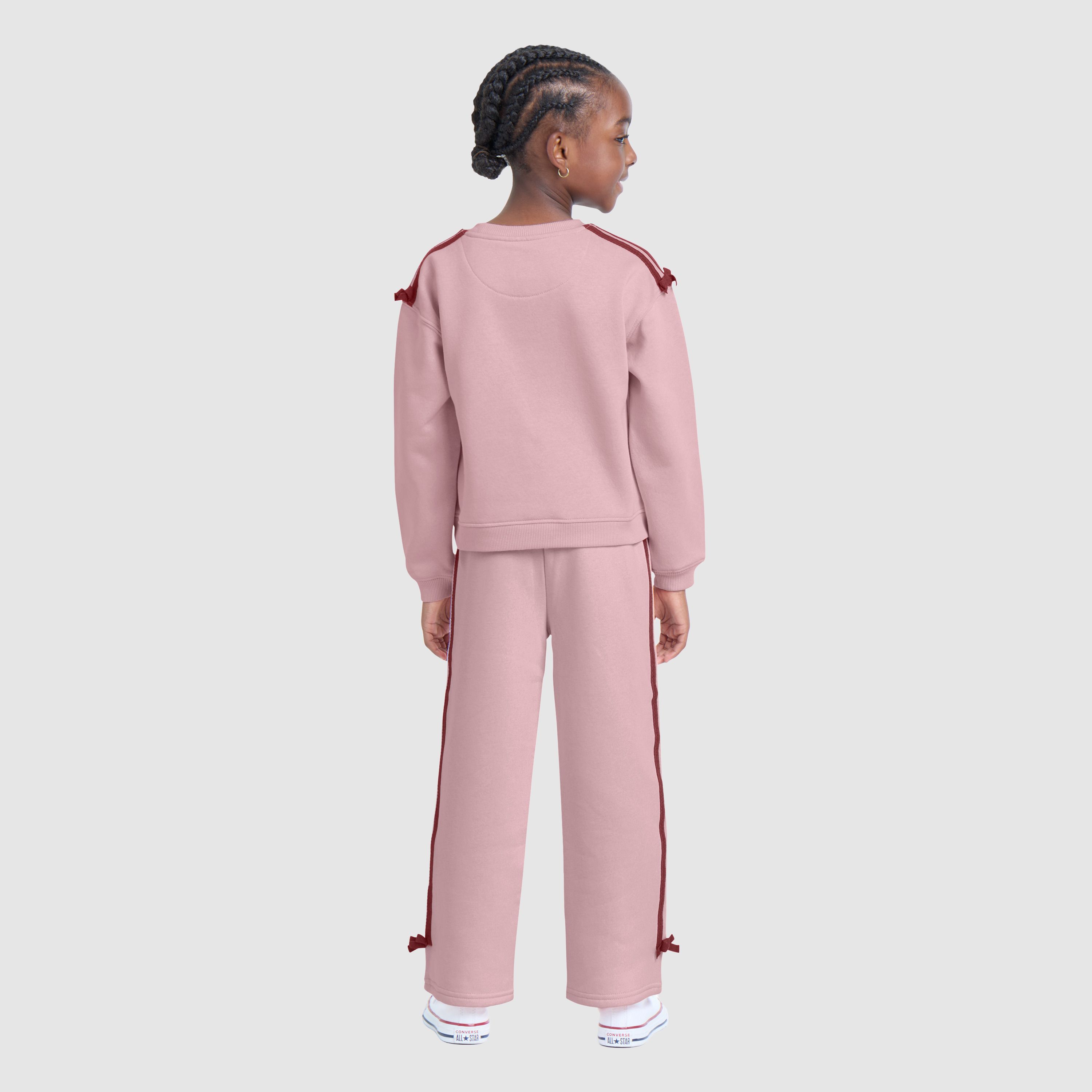 Crewneck Sweatshirt and Pant Set Little Girls 4-6X 3