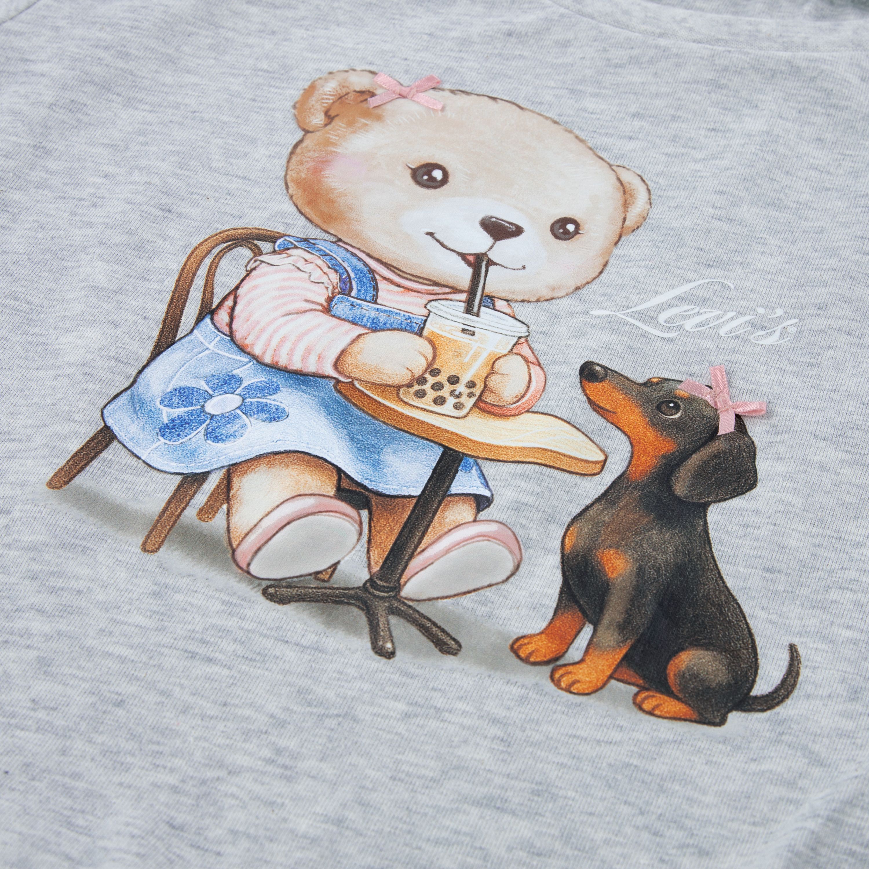 Meet & Greet Top & Knit Pants Set Toddler Girls 2T-4T 3
