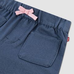 Meet & Greet Top & Knit Pants Little  Girl 4-6X — Light Gray Heather - Charcoal 4