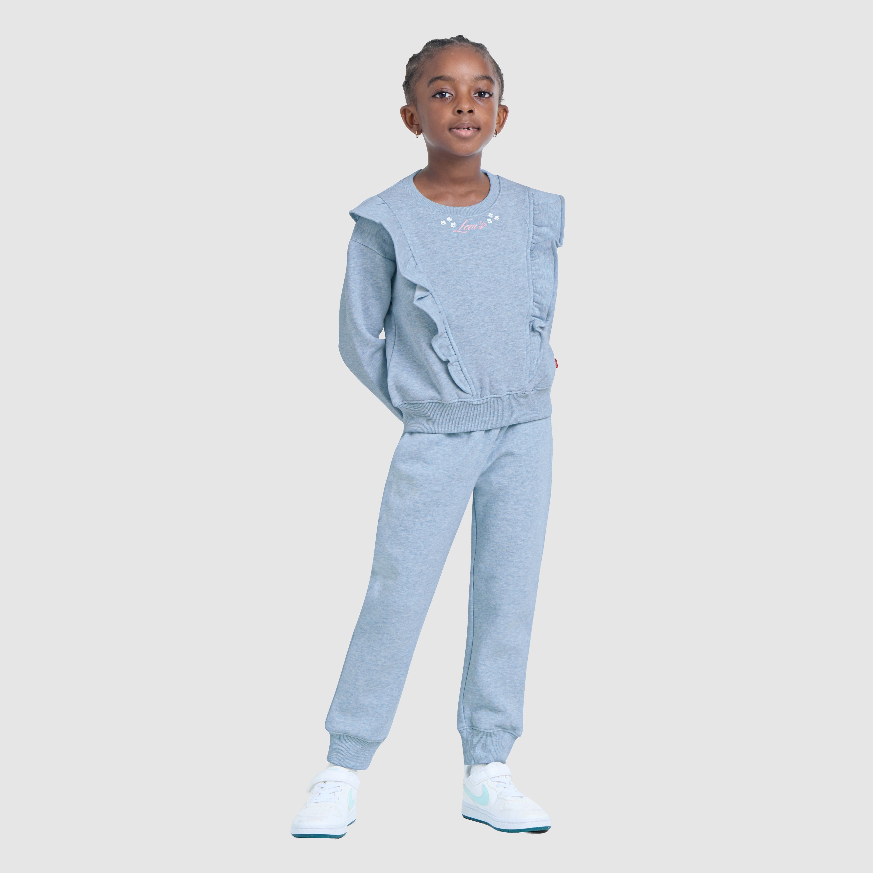 Ruffled Crew Joggers Little Girls 4-6X 1
