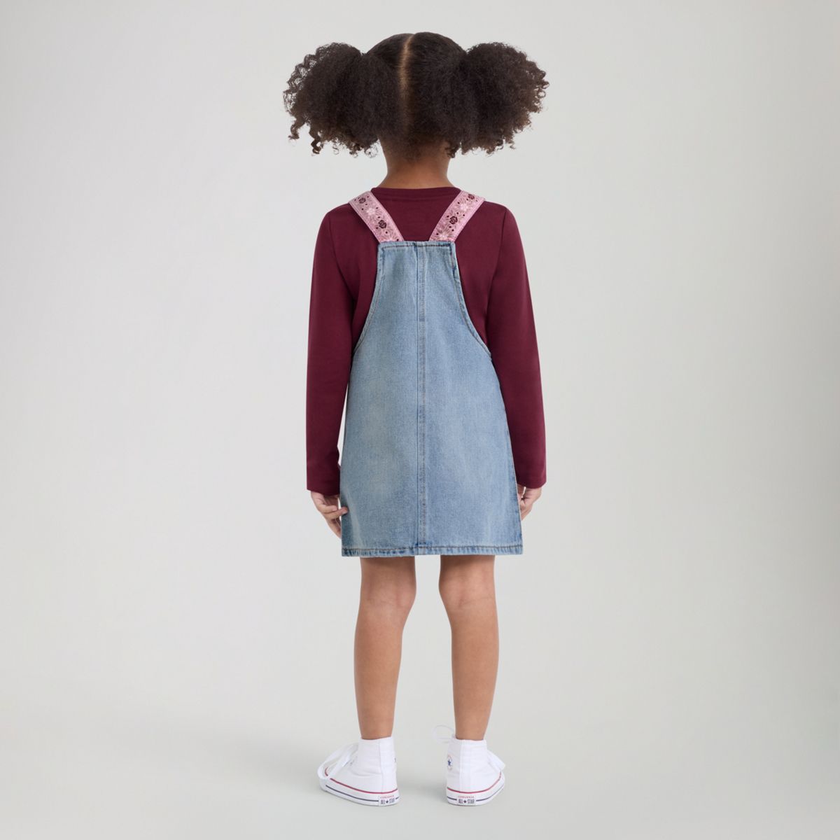 Western Skirtall Set Toddler Girls 2T-4T — Chocolate Truffle - Brown
