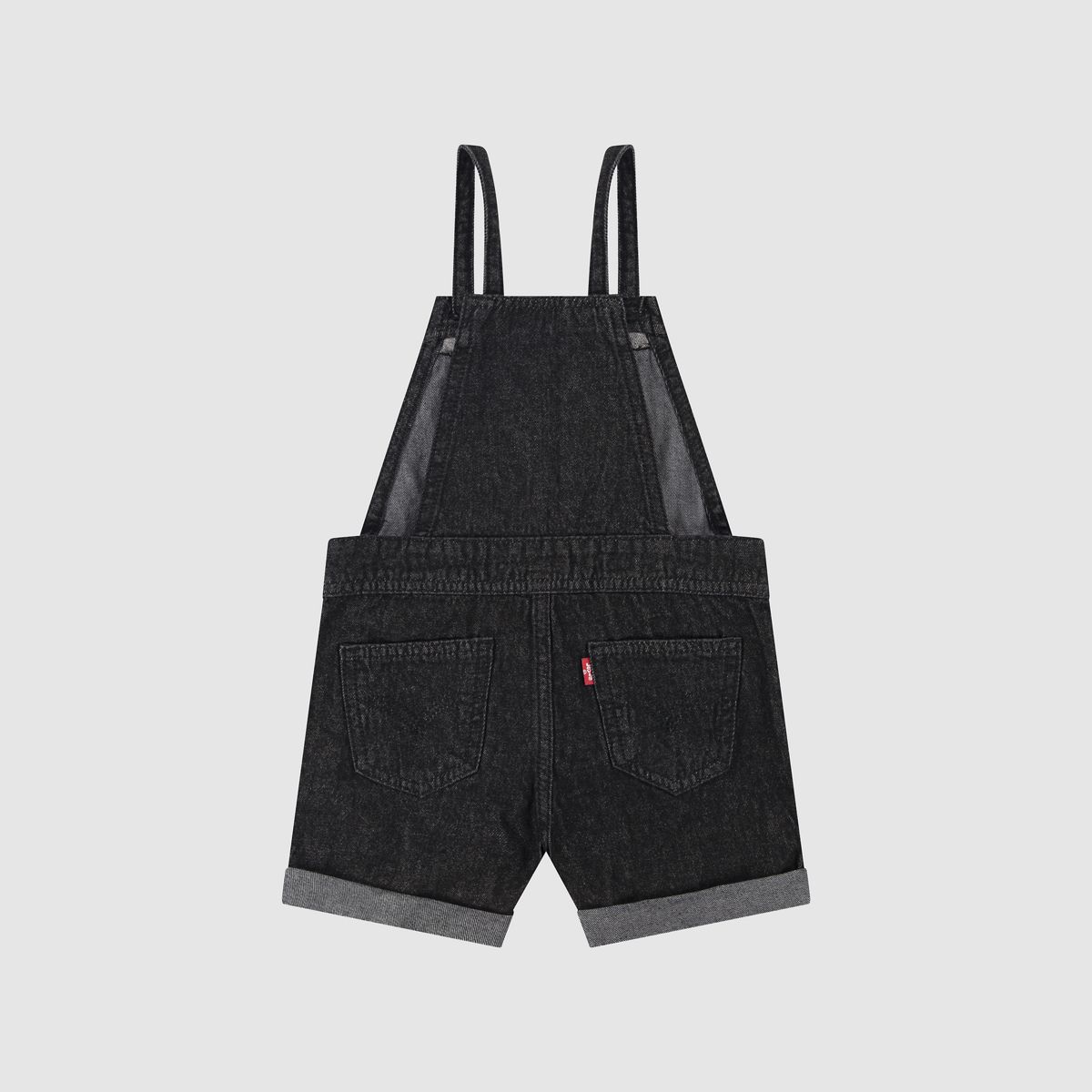 Knot Strap Shortall Toddler Girls 2T-4T — Steady Rocky - Dark Wash