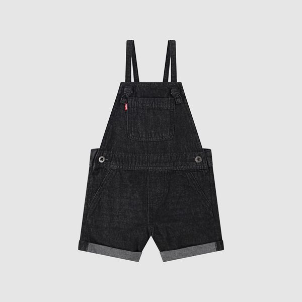 Knot Strap Shortall Toddler Girls 2T-4T — Steady Rocky - Dark Wash