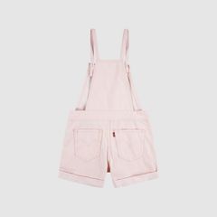 Knot Strap Shortall Big Girls 7-16 — English Rose - Pink 2