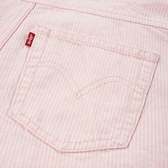 Knot Strap Shortall Big Girls 7-16 — English Rose - Pink 4