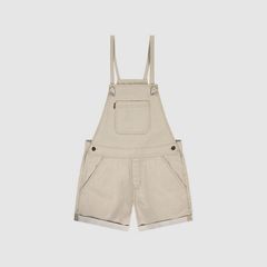 Knot Strap Shortall Big Girls 7-16 — Irish Cream - Brown 5