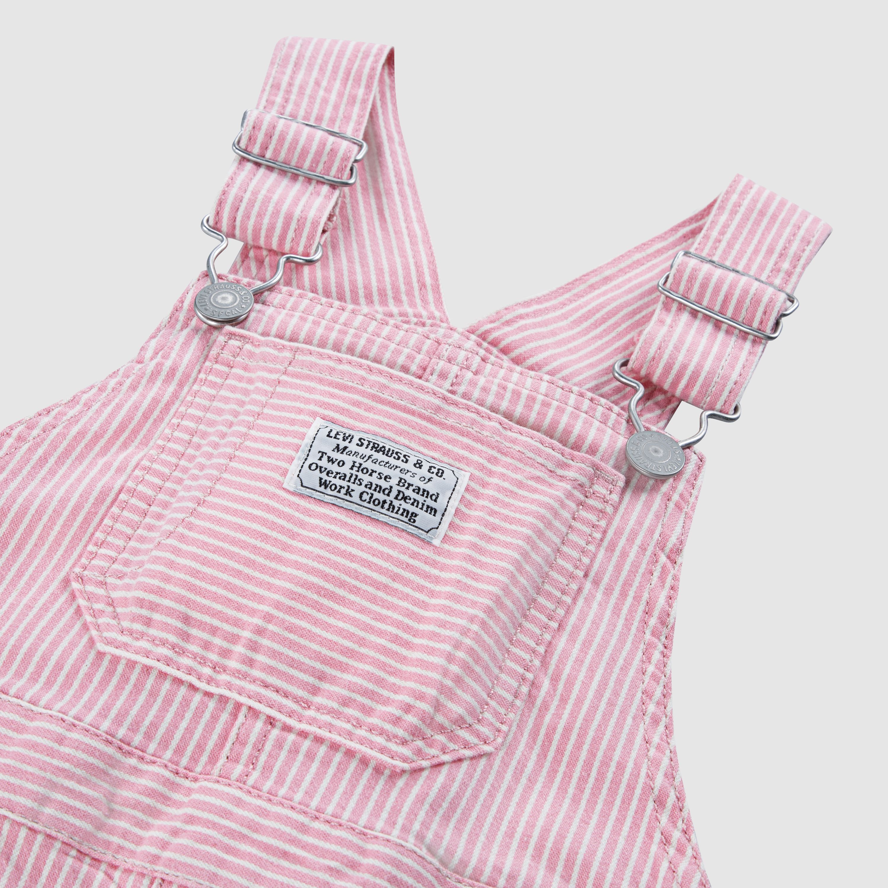 Railroad Stripe Overall Toddler Girls 2T-4T 7