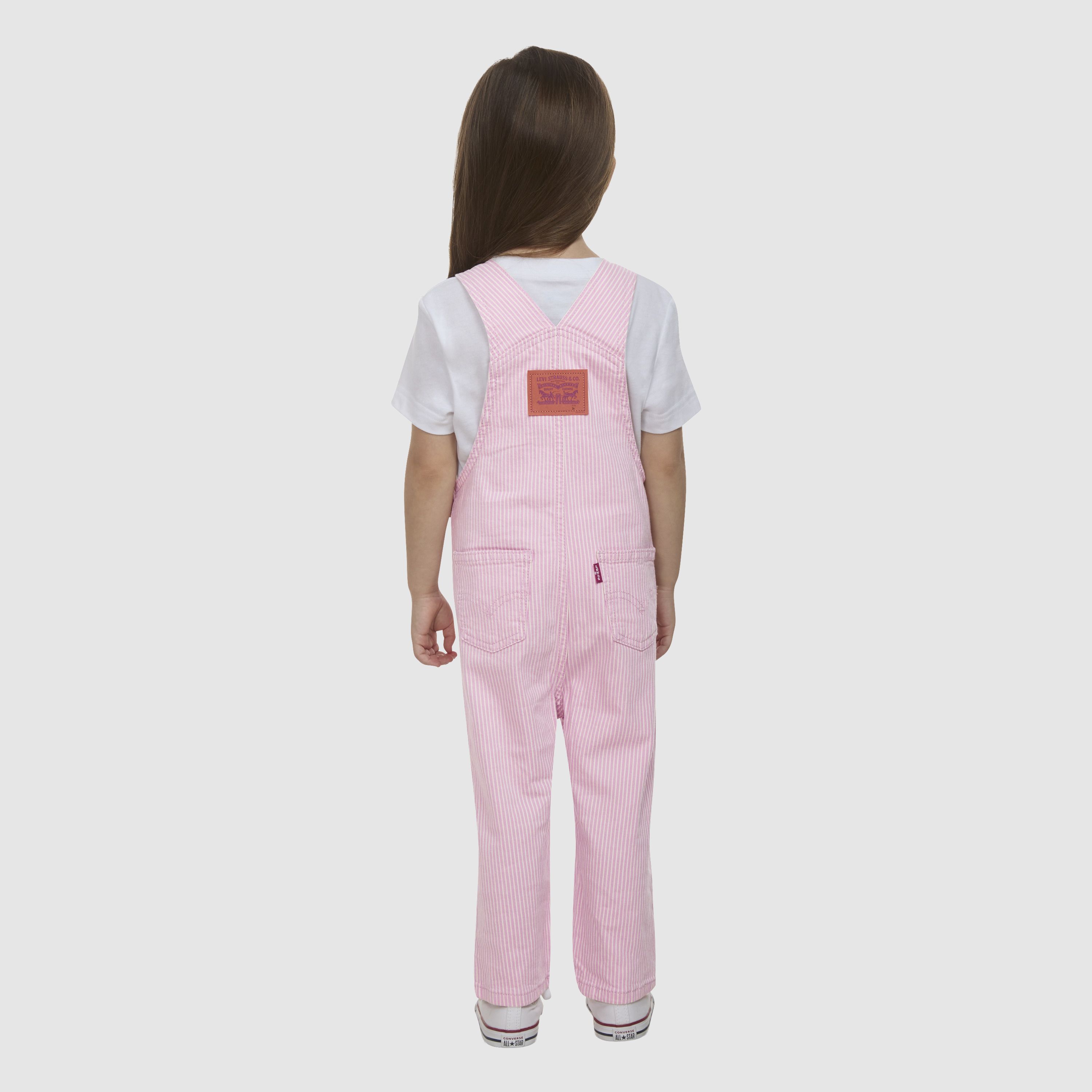Railroad Stripe Overall Toddler Girls 2T-4T 3