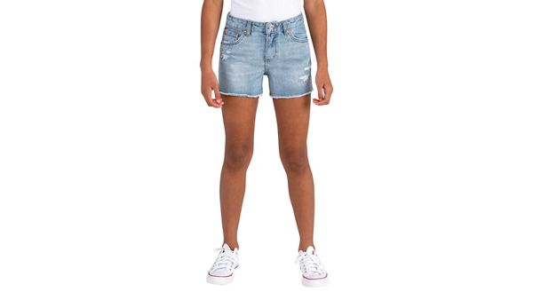 Girlfriend Shorts Big Girls 7-16 — Newport Beach - Medium Wash