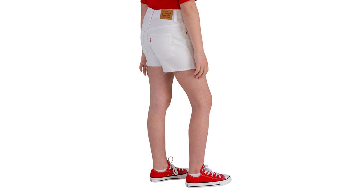 Girlfriend Shorts Big Girls 7-16 — White