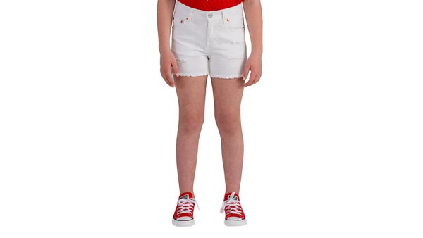 Girlfriend Shorts Big Girls 7-16 — White