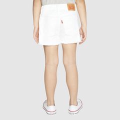 Girlfriend Little Girls Shorty Shorts 4-6x — White - White 3