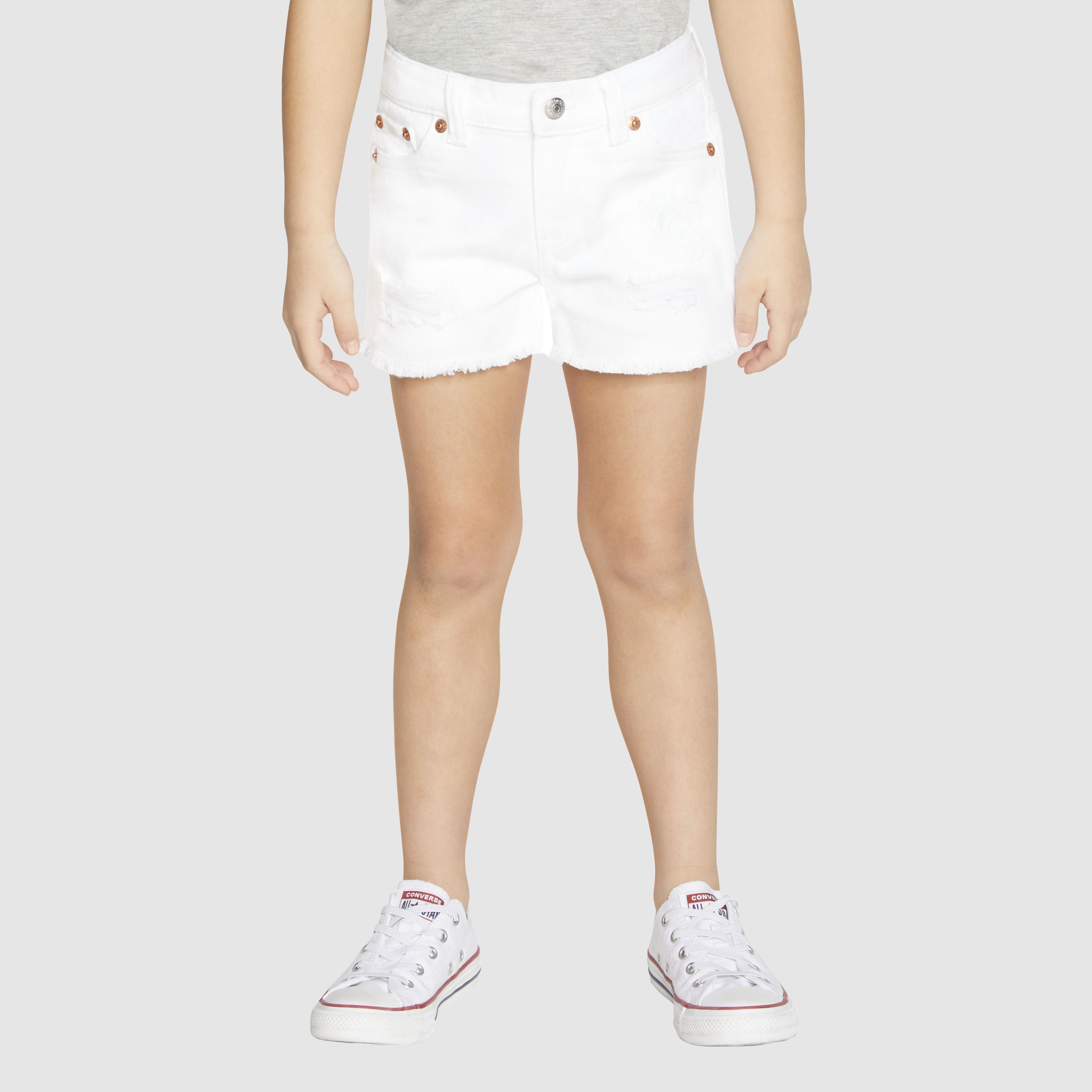 Girlfriend Little Girls Shorty Shorts 4-6x 12