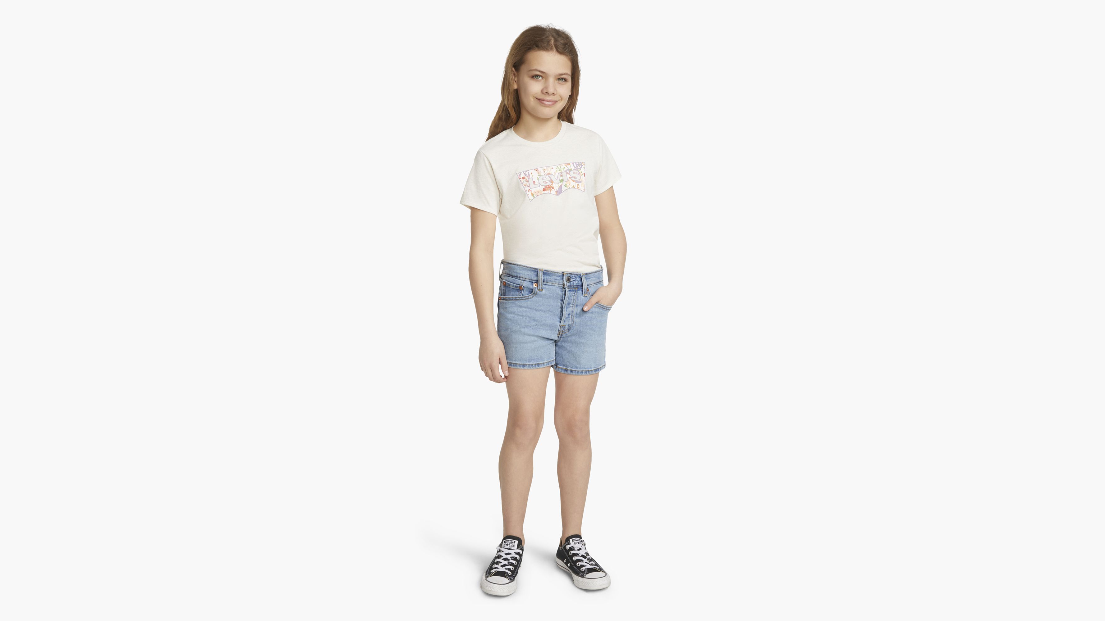 501® Original Shorts Big Girls 7-16 1