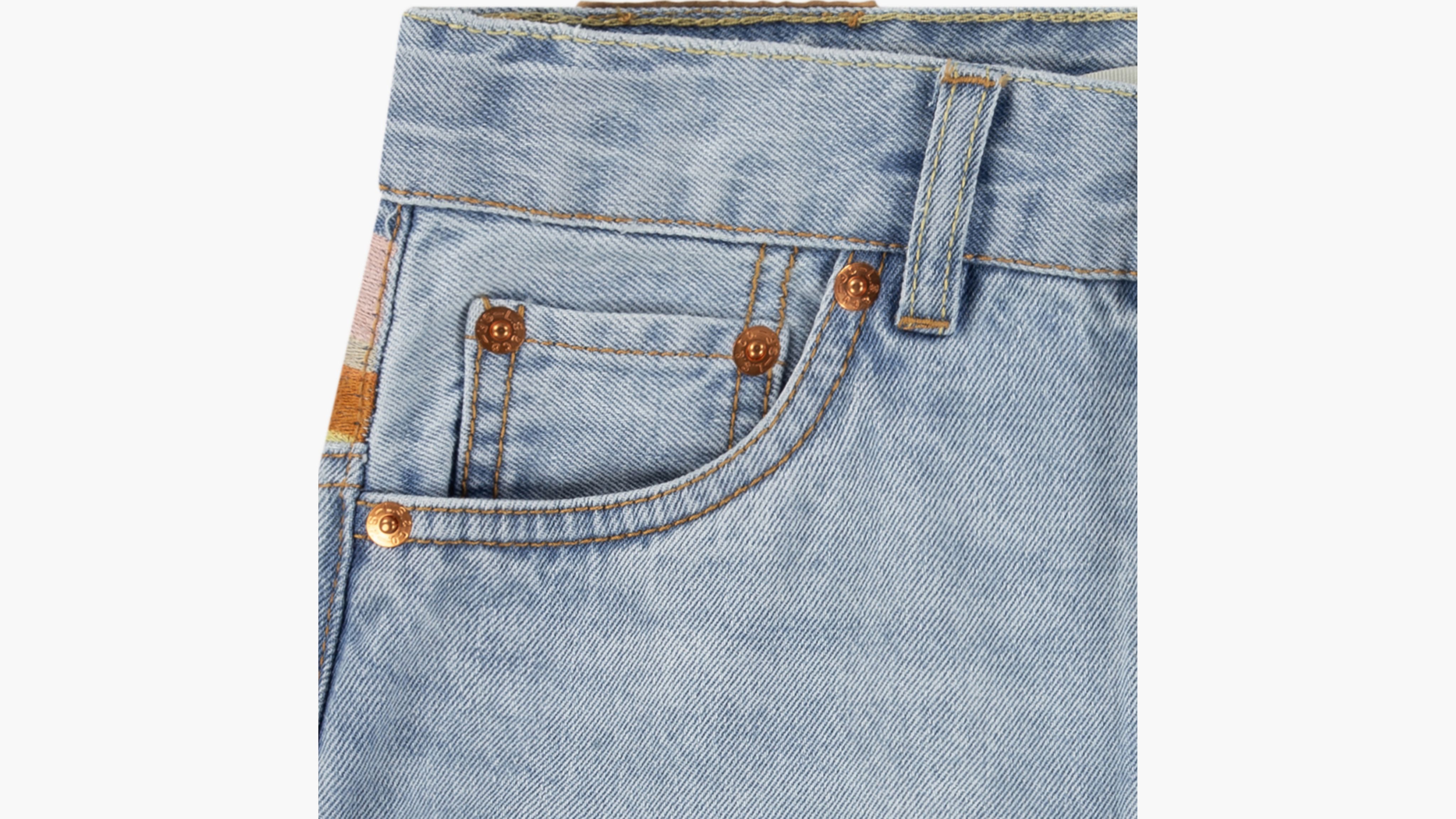 Mini Mom Short W/ Embroidery Big Girls 7-16 6