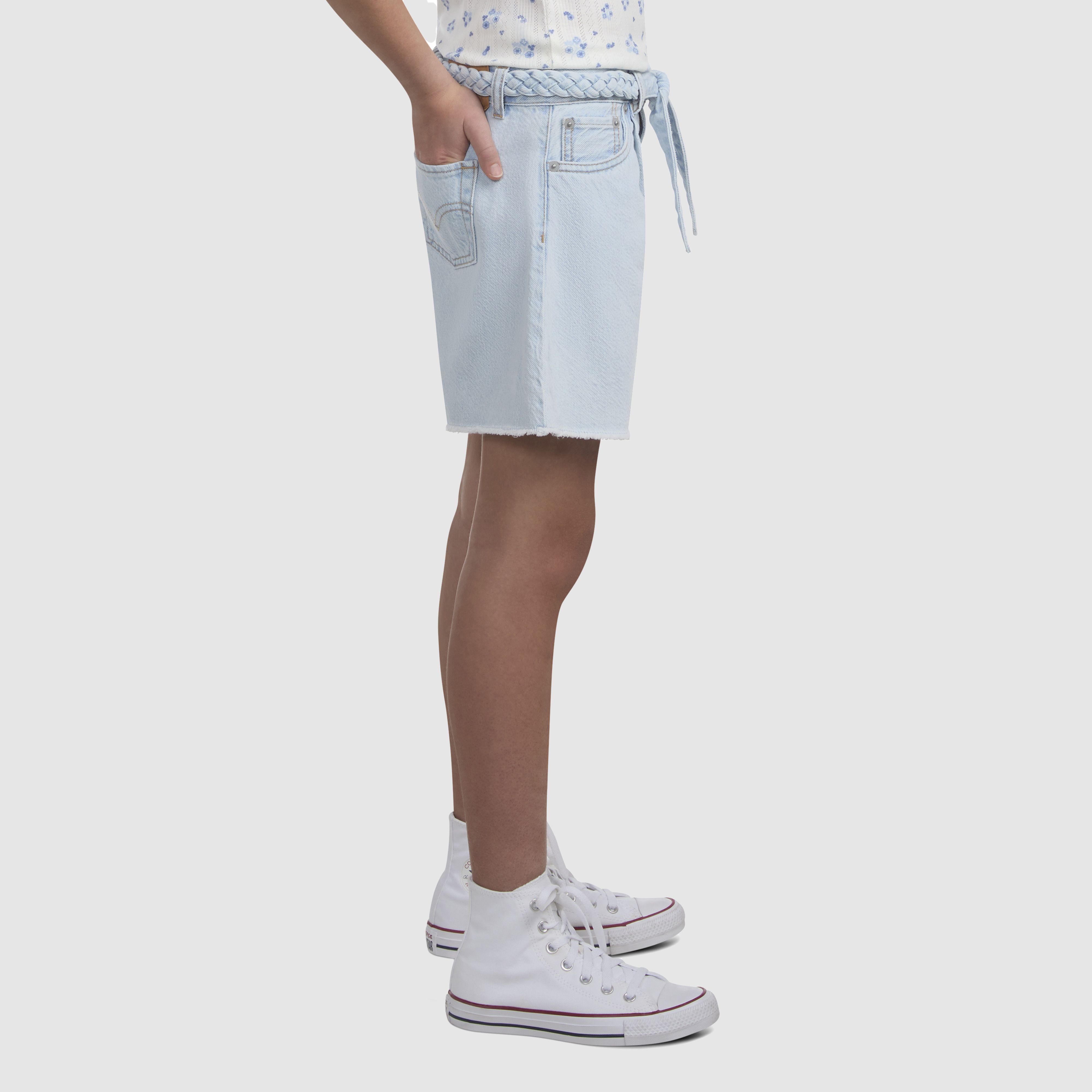 Pleated Skirty Short Big Girls 7-16 3