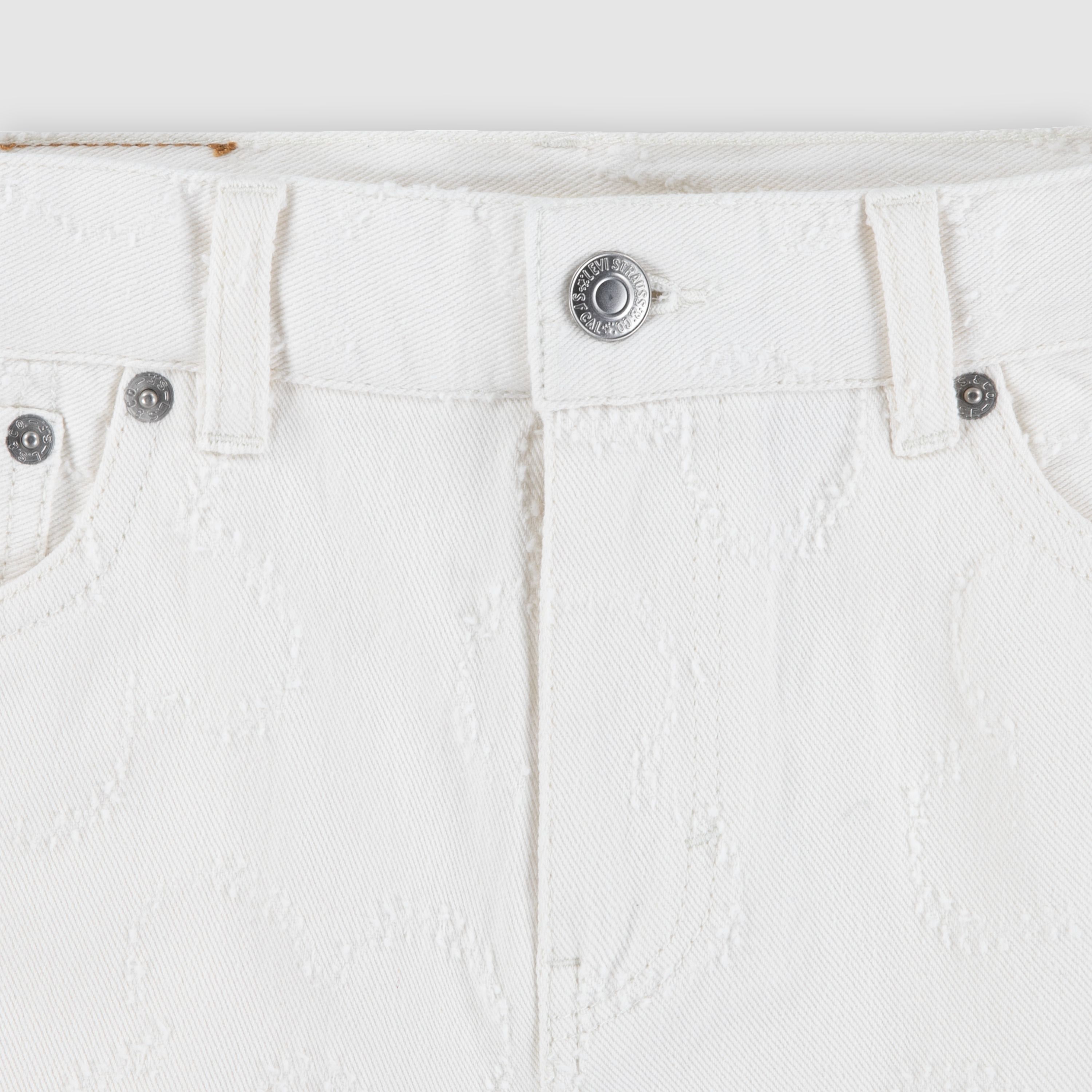 Textured A Line Short Big Girls 7-16 5