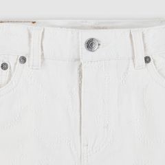 Textured A Line Short Big Girls 7-16 — Natural - Tan 5