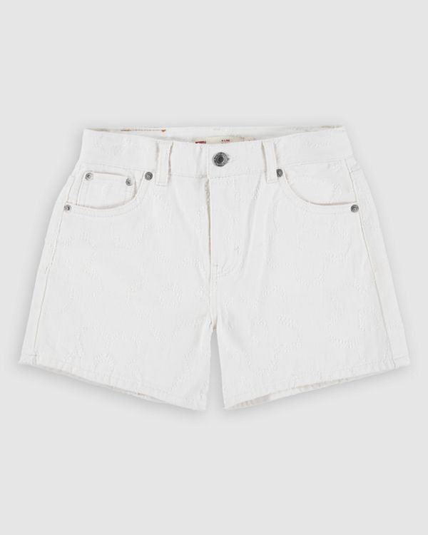 Textured A Line Short Big Girls 7-16 — Natural - Tan