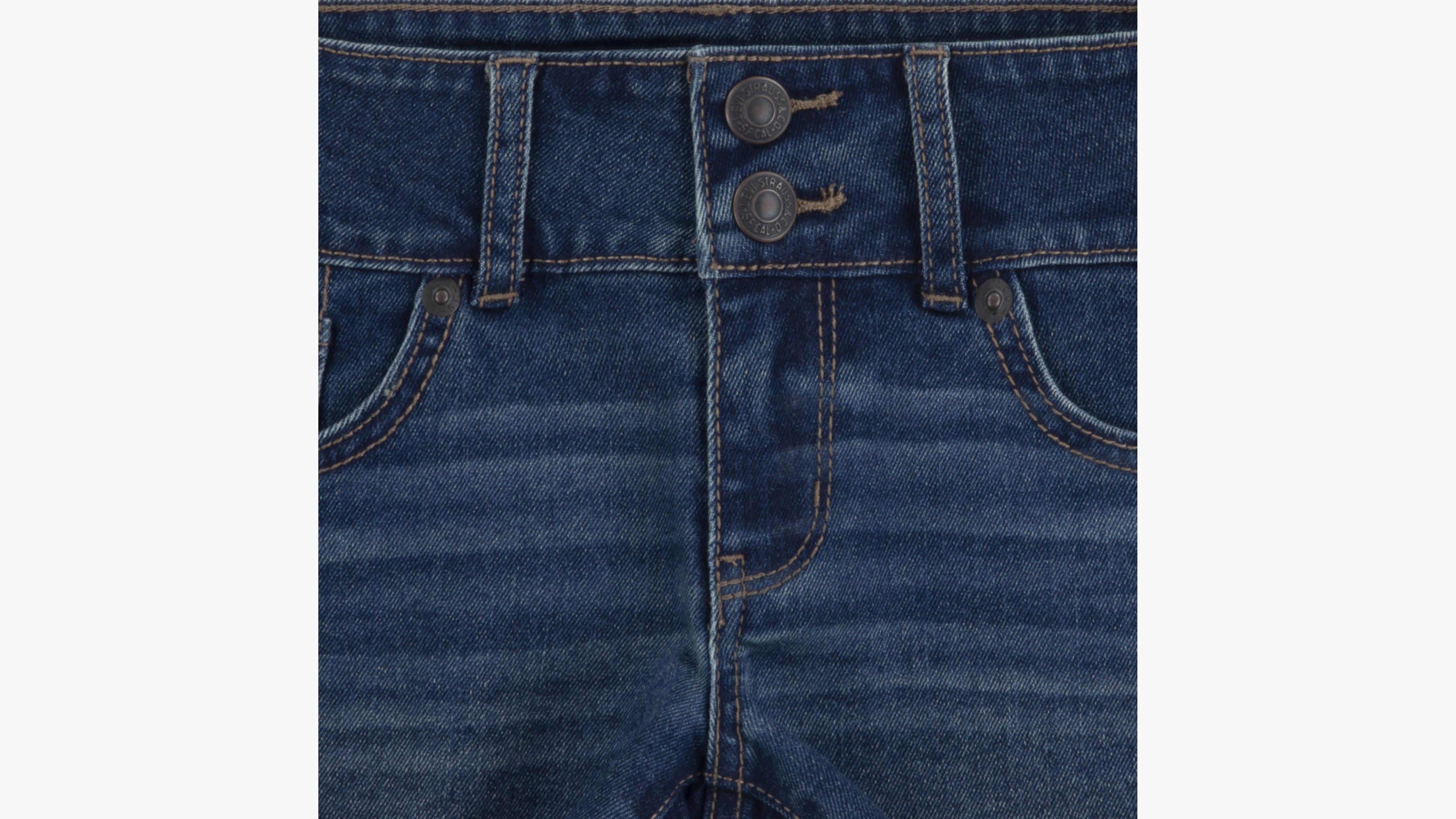 Double Shank Denim Shorts Big Girls 7-16 4