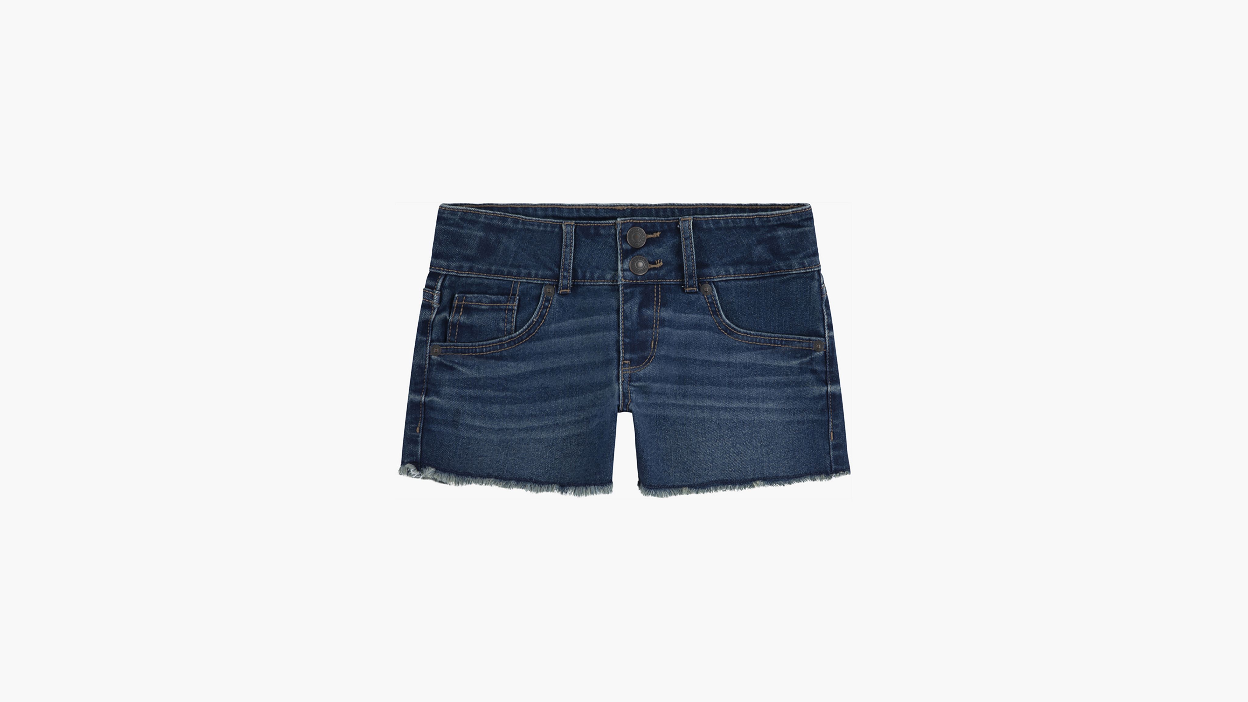 Double Shank Denim Shorts Big Girls 7-16 11
