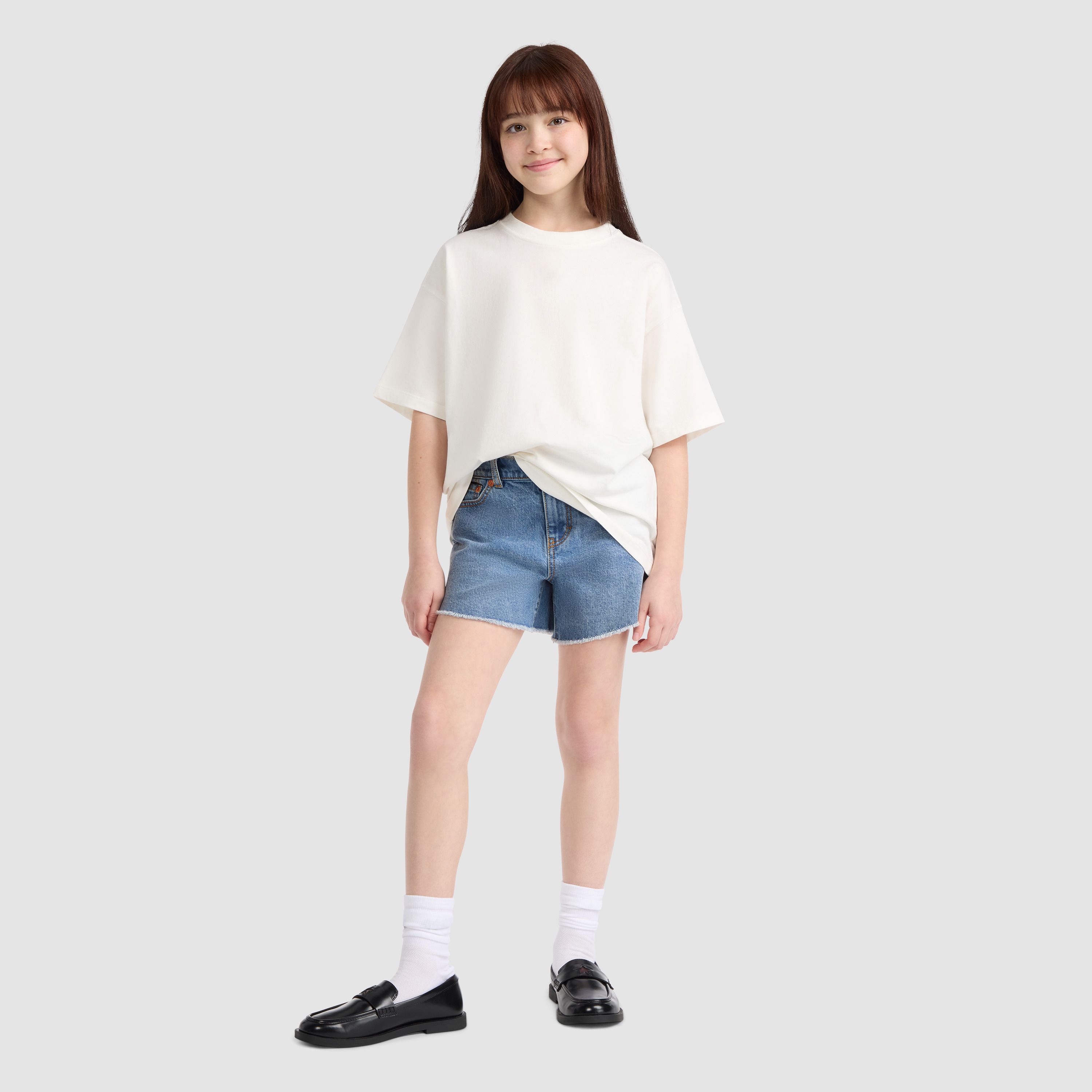 A Line Denim Big Girls 7-16 Shorts 4