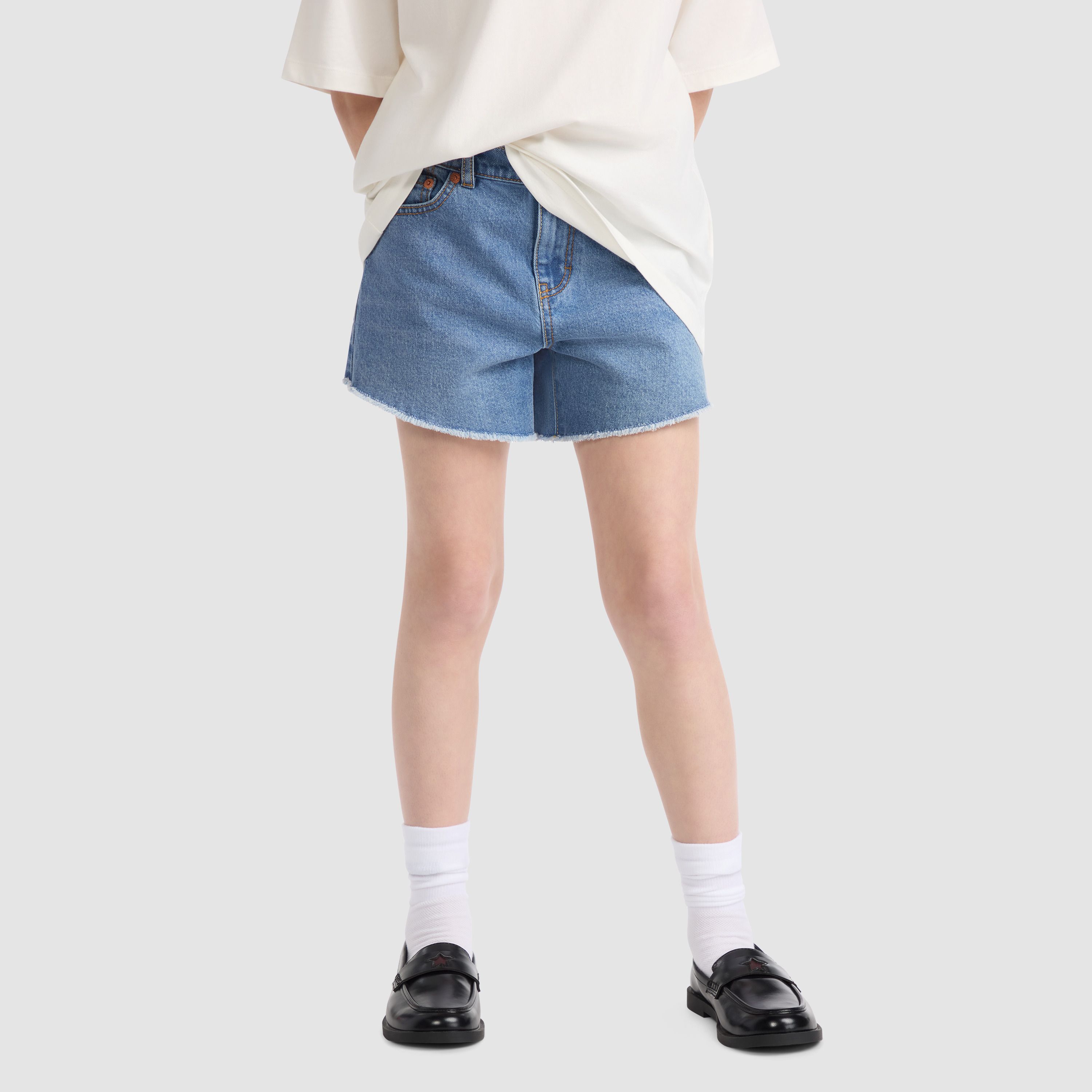 A Line Denim Big Girls 7-16 Shorts 1