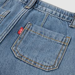 Denim Dolphin Toddler Short — Reach For The Stars - Medium Wash 4