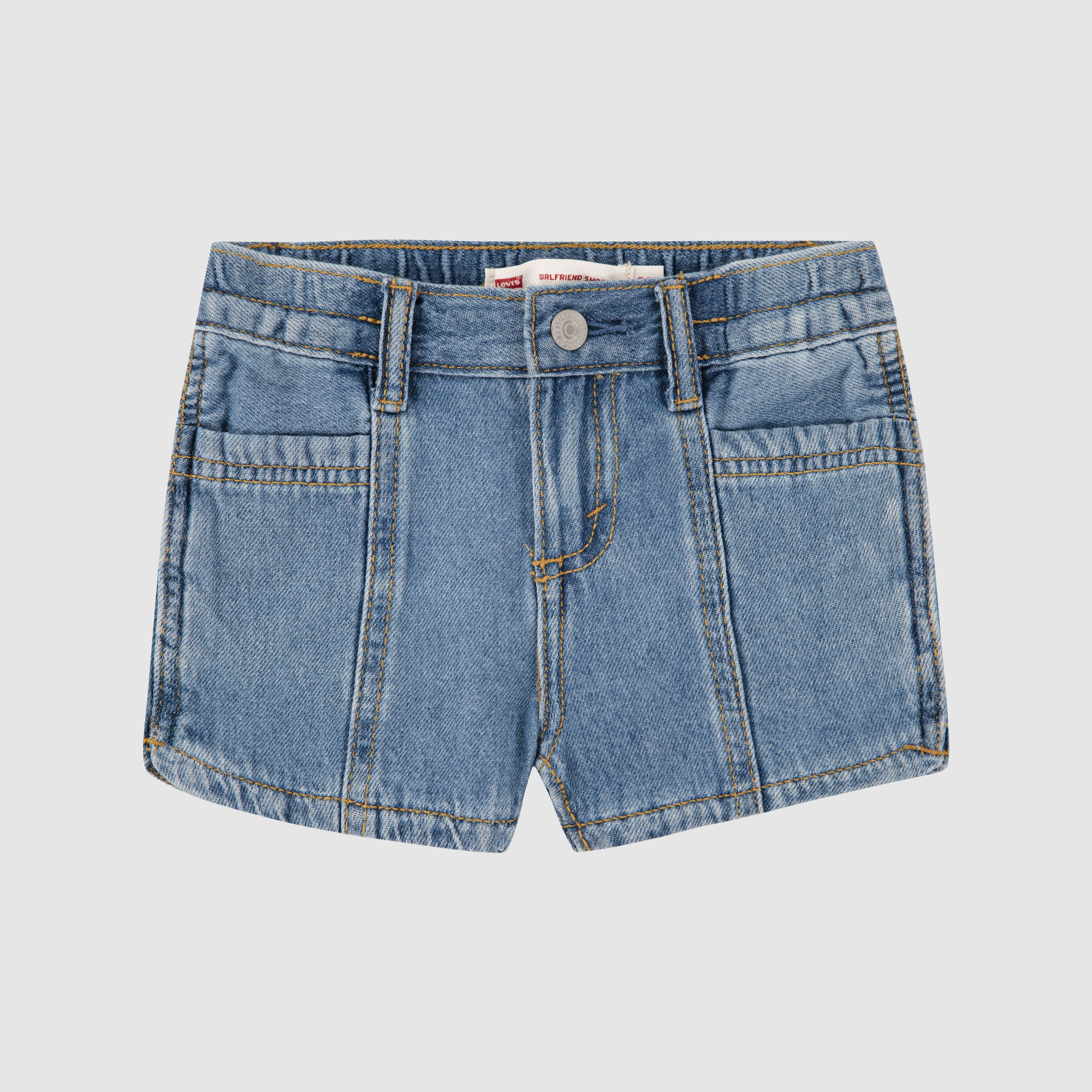 Denim Dolphin Toddler Short 1