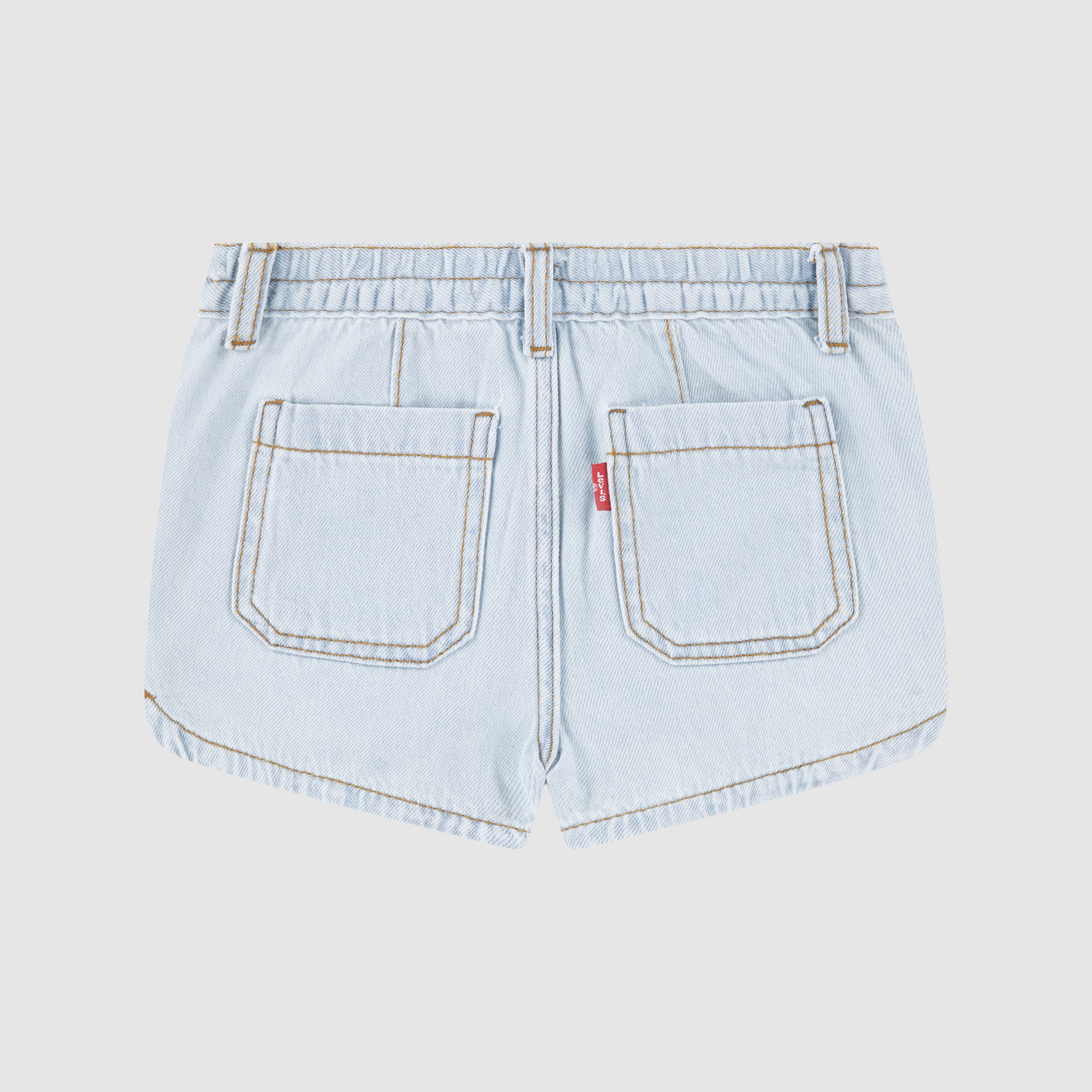 Denim Dolphin Short Little Girls 4-6 2