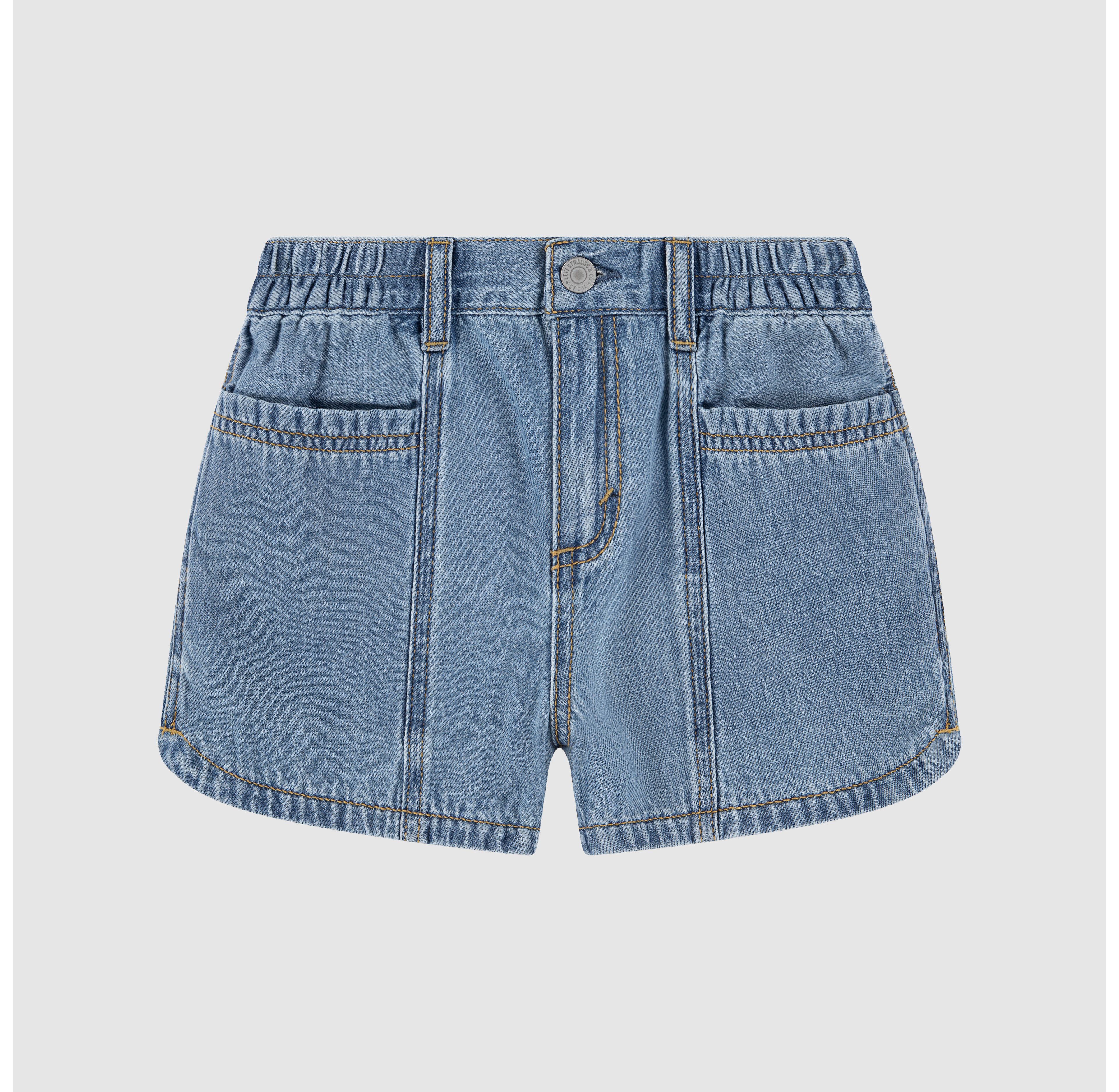 Denim Dolphin Short Little Girls 4-6