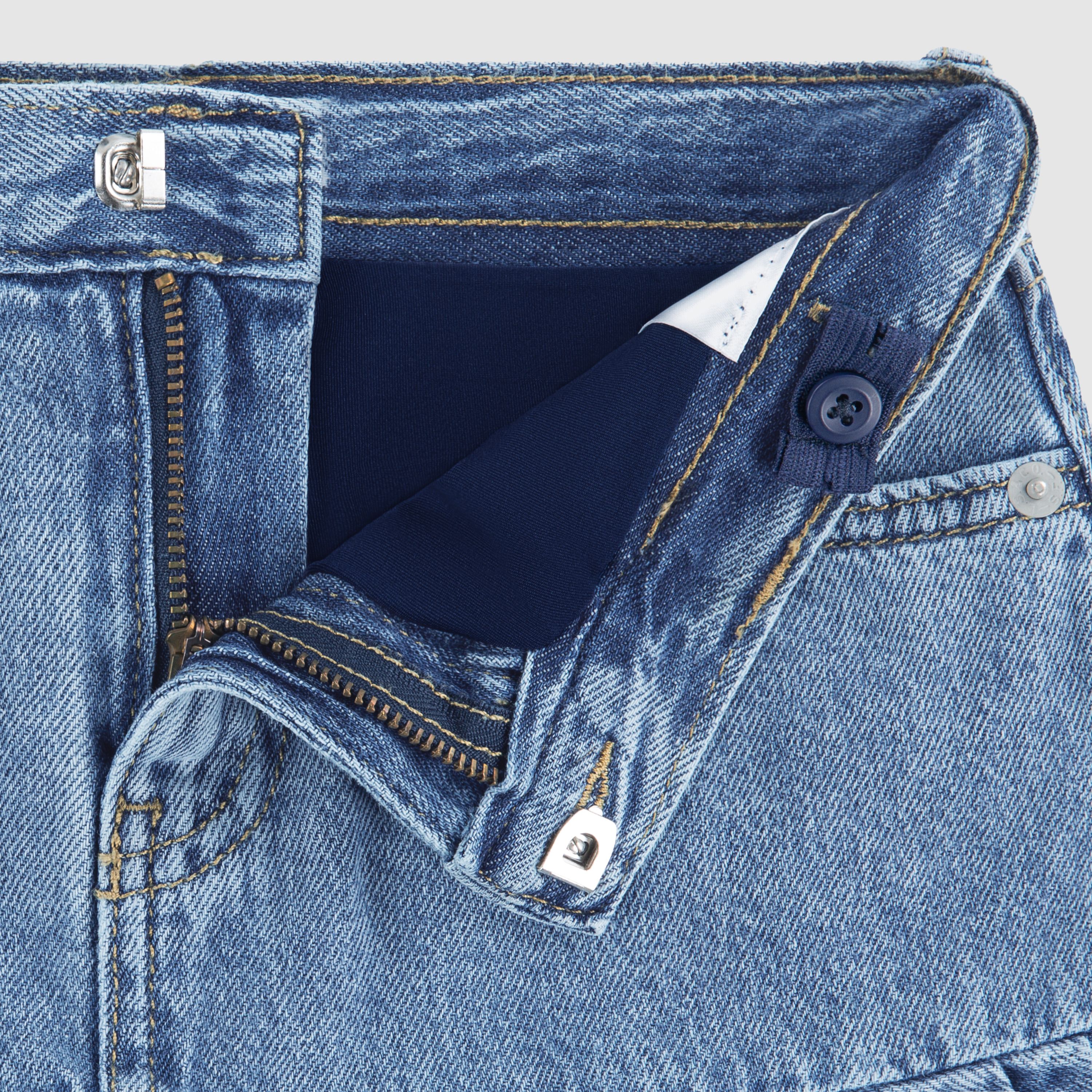 Denim Flounce Skort Little Girls 4-6 3